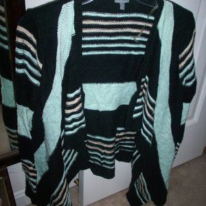 Charlotte Russe Women's Size S Sweater Cardigan Open Front Knit Warm Cozy